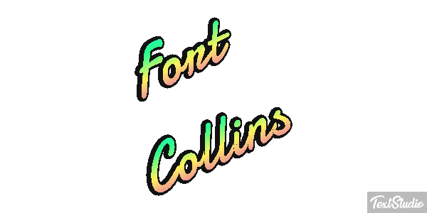 Fort Collins Efeito do texto