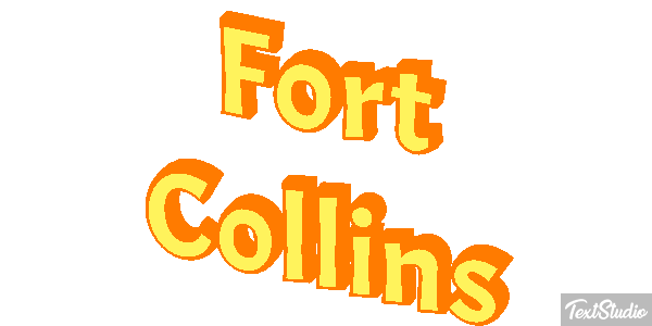 Fort Collins Efeito do texto