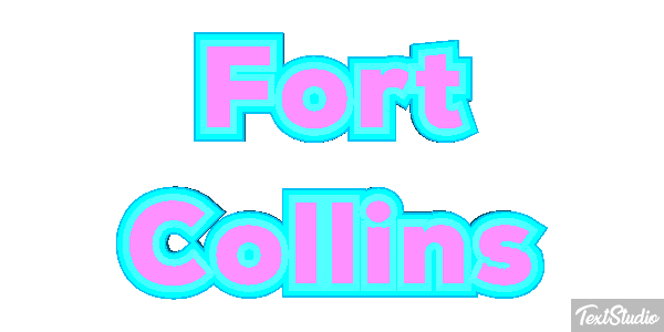 Fort Collins Efeito do texto