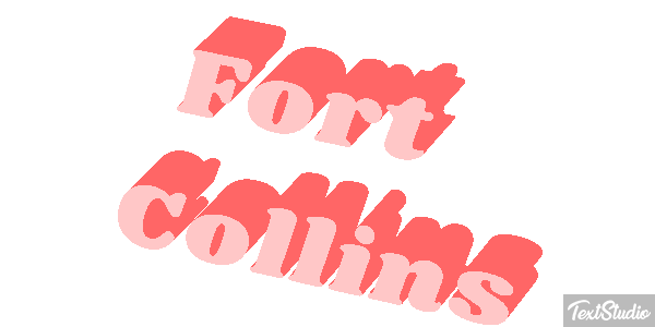 Fort Collins Efeito do texto
