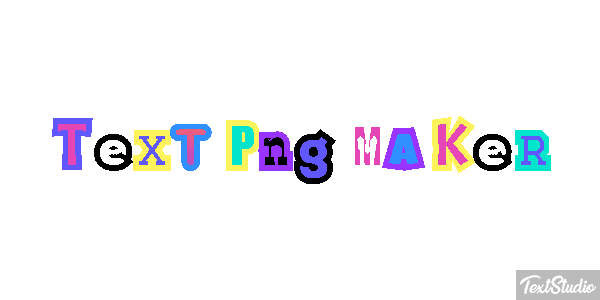 Text Png Maker Efecto de texto
