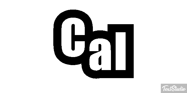 Cal Tekst effect