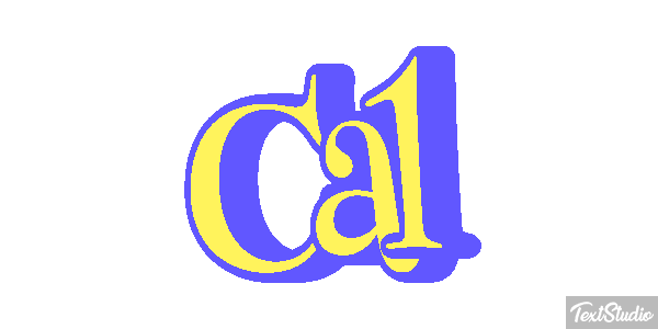 Cal Tekst effect