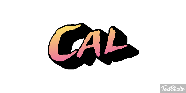 Cal Tekst effect