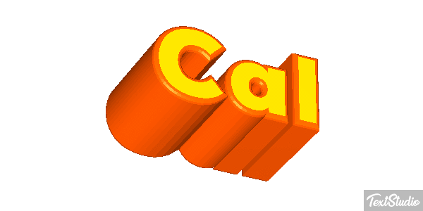 Cal Tekst effect