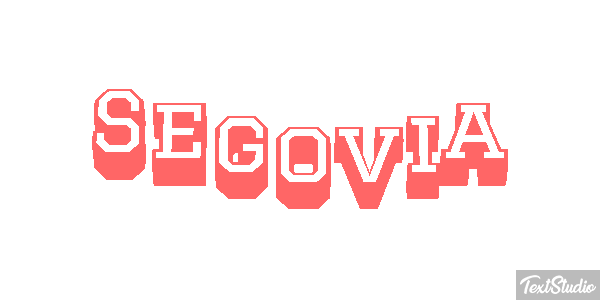 Segovia Efekt tekstowy