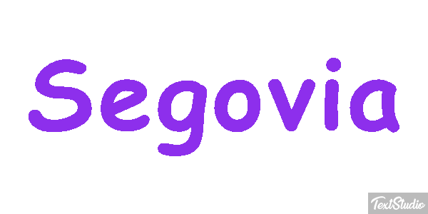 Segovia Efekt tekstowy