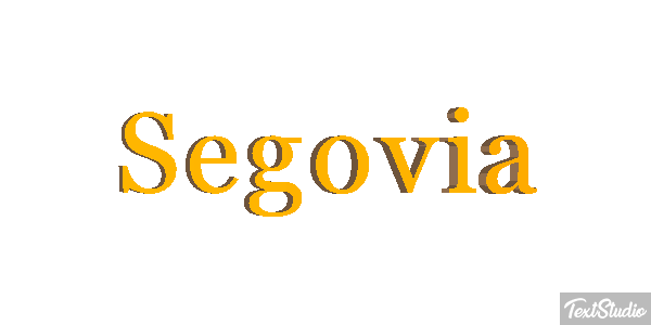 Segovia Efekt tekstowy