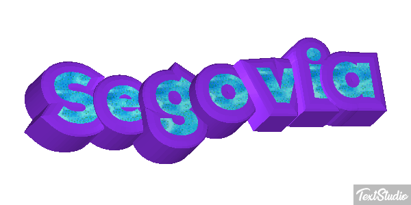 Segovia Efekt tekstowy