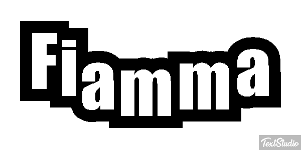 Fiamma Effetto testo