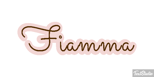 Fiamma Effetto testo