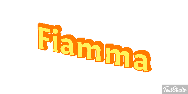 Fiamma Effetto testo