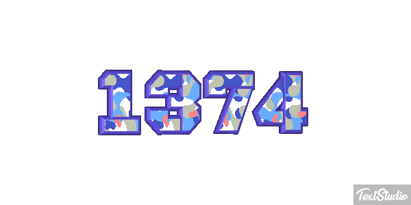 1374 Text effect
