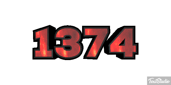 1374 Text effect