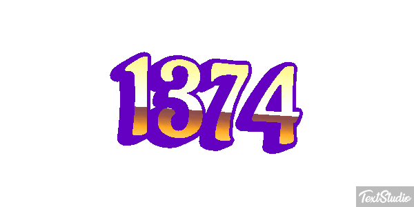 1374 Text effect