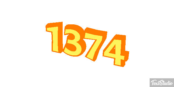 1374 Text effect