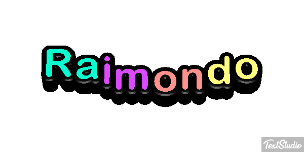 Raimondo Effetto testo
