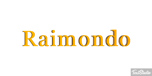 Raimondo Effetto testo