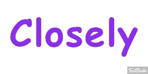 Closely Effet de texte