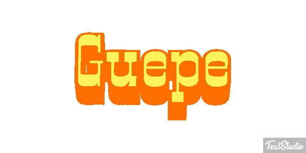 Guêpe Efeito do texto