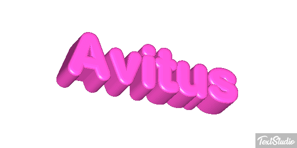 Avitus Text effect