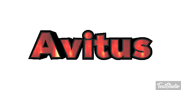 Avitus Text effect