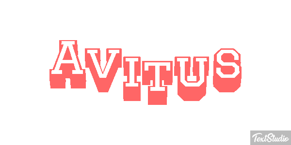 Avitus Text effect