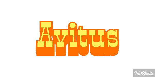 Avitus Text effect