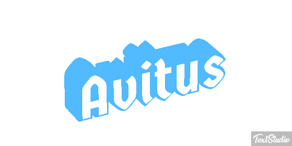 Avitus Text effect