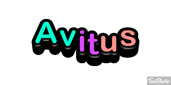 Avitus Text effect