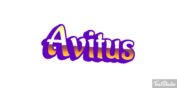 Avitus Text effect