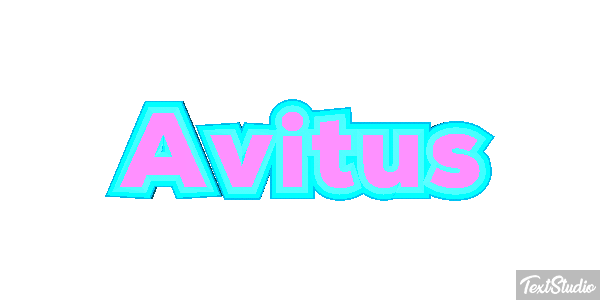 Avitus Text effect