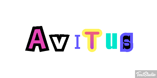 Avitus Text effect