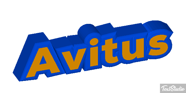 Avitus Text effect