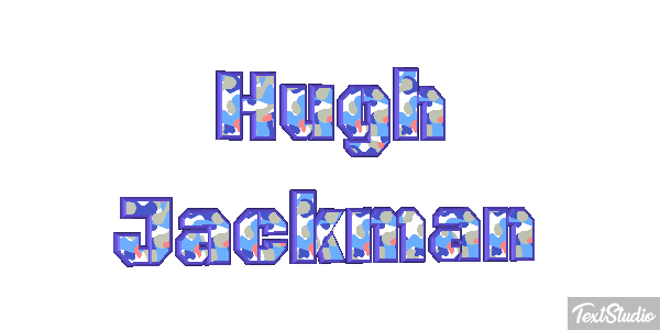 Hugh Jackman Efeito do texto