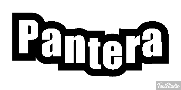 Pantera Effetto testo