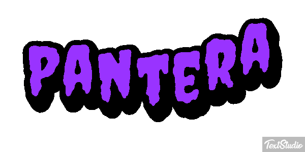 Pantera Effetto testo