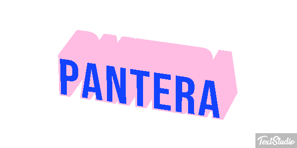 Pantera Effetto testo