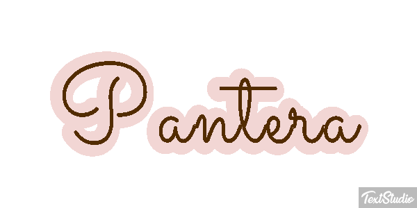 Pantera Effetto testo