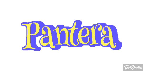 Pantera Effetto testo