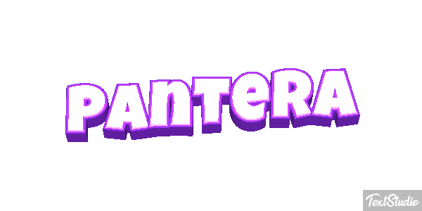 Pantera Effetto testo