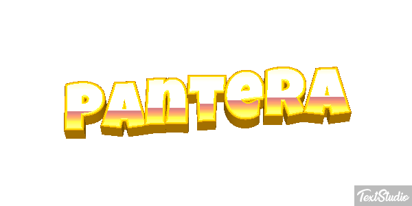 Pantera Effetto testo
