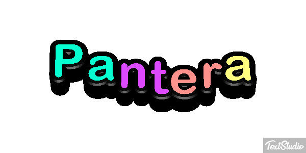 Pantera Effetto testo