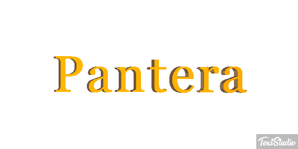 Pantera Effetto testo