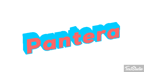 Pantera Effetto testo