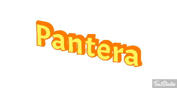 Pantera Effetto testo
