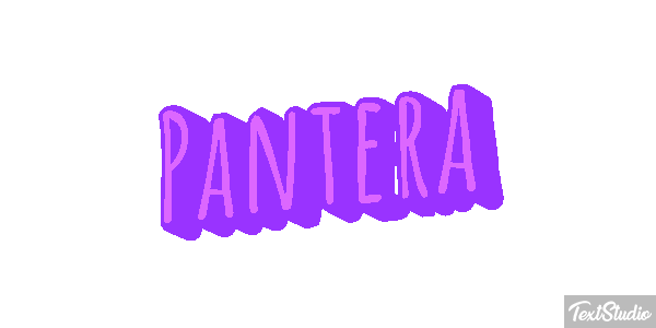 Pantera Effetto testo