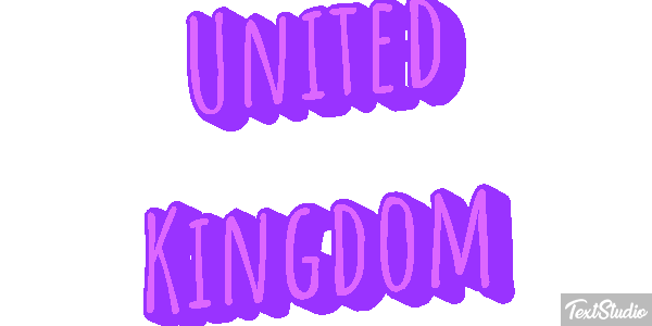United Kingdom Text effect