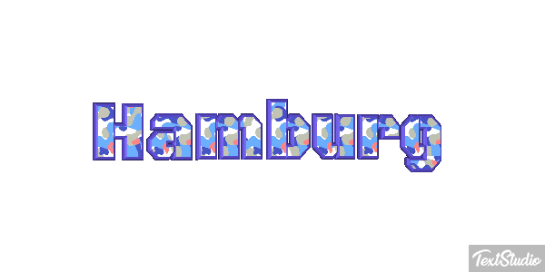Hamburg テキスト効果