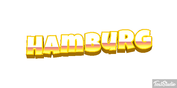 Hamburg テキスト効果